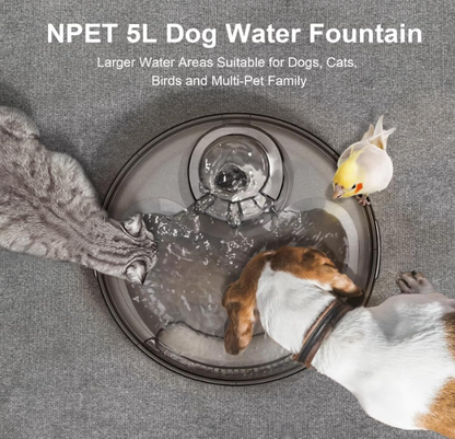 Automatic Pet Water Fountain – Quiet & Filtered