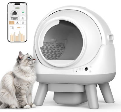 Self-Cleaning Automatic Cat Litter Box – Smart & Odor-Free