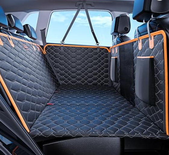 Waterproof Dog Car Seat Cover – Hard-Base Back Protector